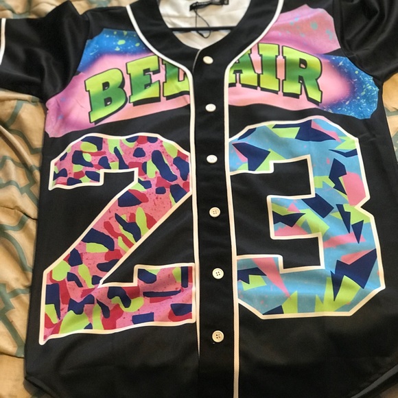 bel air baseball jersey